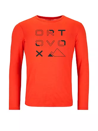ORTOVOX | Herren Funktionsshirt 185 Merino Brand Outline | 